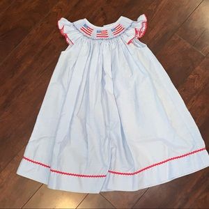 Southern Sunshine Kids smocked dress Sz 24mths